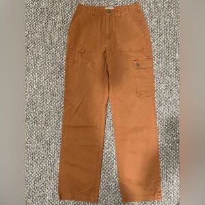 Anthropologie Pistola Women's Cargo Pants in Warm Brown